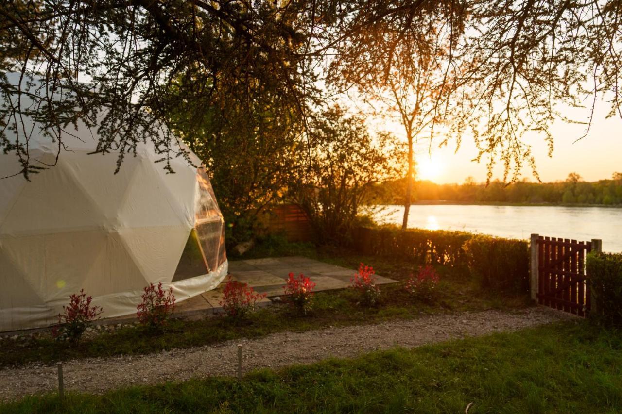 Villa Dome Avec Vue Sur Loire Proche De Chambord Saint-Dyé-sur-Loire Exterior foto